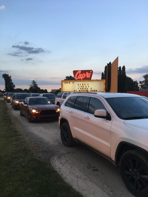 Capri Drive-In Theatre - 2017-2019 Photos (newer photo)